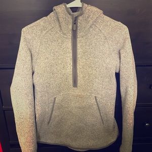 Lulu Hooded grey pullover - worn once